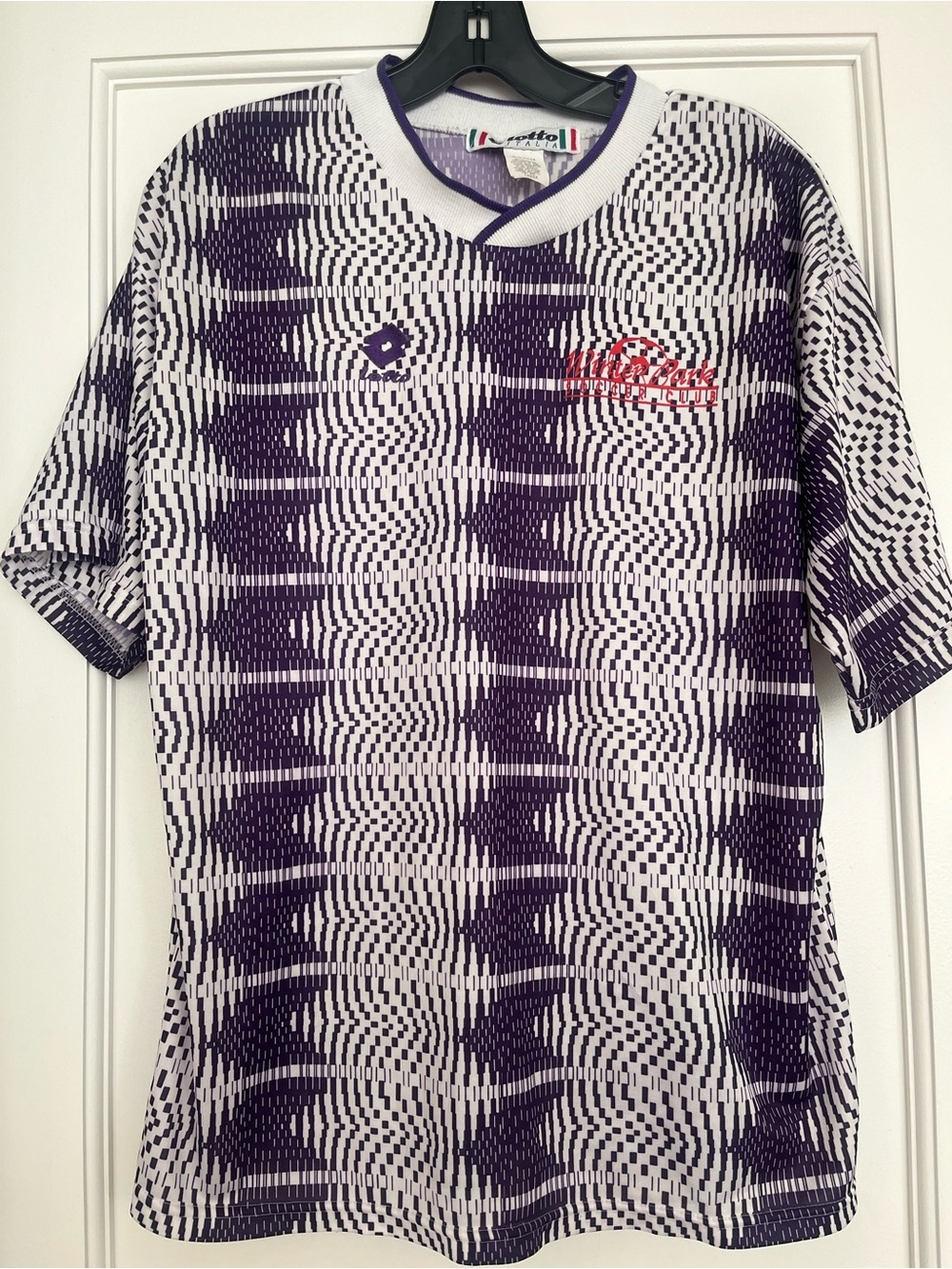 Vintage Lotto Italia Soccer Jersey No. 11